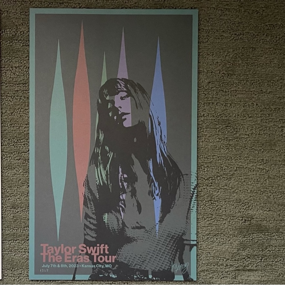 Kansas City Eras Tour Poster